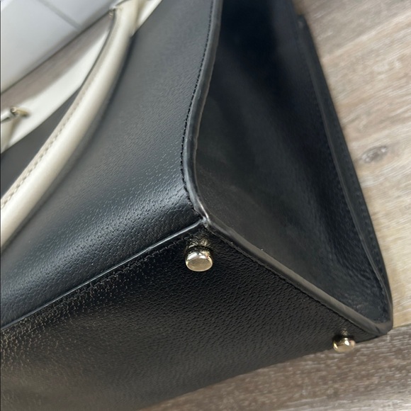 1171 Kate Spade Black and White Tote Bag 252661171 - Picture 9 of 14